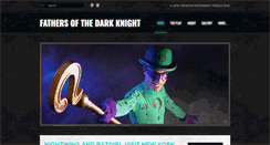 Desktop Screenshot of fathersofthedarkknight.com